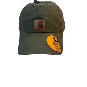 Carhartt Men's Canvas Odessa Adjustable Baseball Cap AH0289M Olive